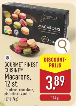 ALDI Gourmet Finest Cuisine Macarons aanbieding