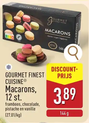 ALDI Gourmet Finest Cuisine Macarons aanbieding