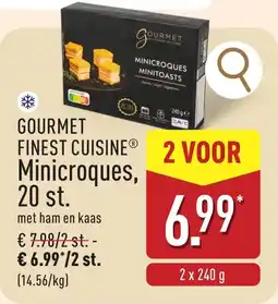 ALDI Gourmet Finest Cuisine Minicroques aanbieding