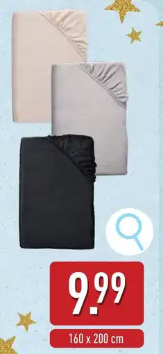 ALDI Novitesse Fleecehoeslaken aanbieding