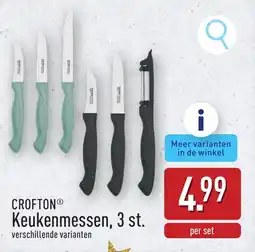 ALDI Crofton Keukenmessen aanbieding