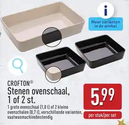 ALDI Crofton Stenen Ovenschaal aanbieding