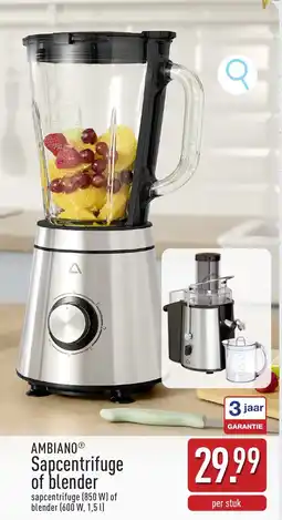 ALDI Ambiano Sapcentrifuge of Blender aanbieding
