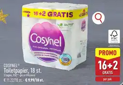 ALDI Cosynel Toiletpapier aanbieding