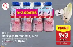 ALDI Fristi Drinkyoghurt Rood Fruit aanbieding