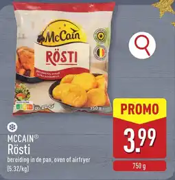 ALDI Mccain Rösti aanbieding
