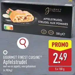 ALDI Gourmet Finest Cuisine Apfelstrudel aanbieding
