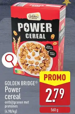 ALDI Golden Bridge Power Cereal aanbieding