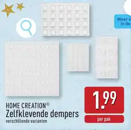 ALDI Home Creation Zelfklevende Dempers aanbieding
