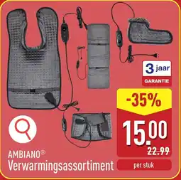 ALDI Ambiano Verwarmingsassortiment aanbieding