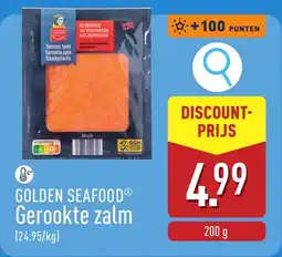 ALDI Golden Seafood Gerookte Zalm aanbieding