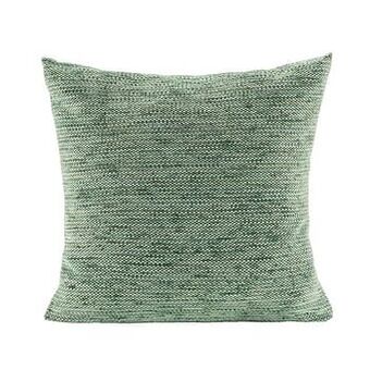 Leen Bakker Sierkussen Cris - groen - 45x45 cm - Leen Bakker aanbieding