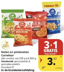 Carrefour Market Noten en pindanoten Carrefour aanbieding