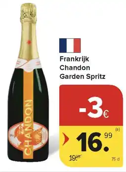 Carrefour Market Frankrijk Chandon Garden Spritz aanbieding