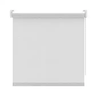 Leen Bakker Rolgordijn lichtdoorlatend dessin - wit - 210x190 cm - Leen Bakker aanbieding