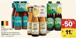 Carrefour Market Bier LeFort en Ypra aanbieding