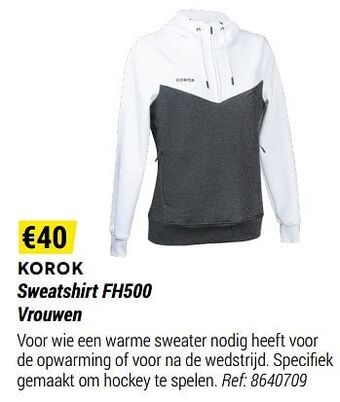 Decathlon Sweatshirt fh500 vrouwen aanbieding