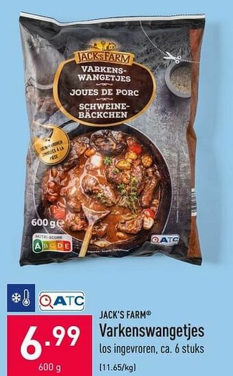 ALDI Varkenswangetjes aanbieding