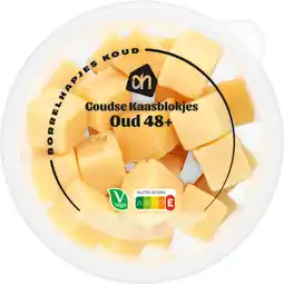 Albert Heijn AH Goudse kaasblokjes oud 48+ aanbieding