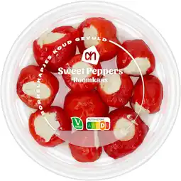 Albert Heijn AH Sweet peppers roomkaas aanbieding