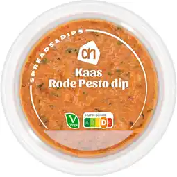 Albert Heijn AH Kaas rode pesto dip aanbieding