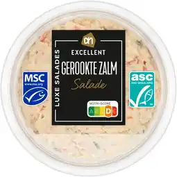 Albert Heijn AH Excellent Gerookte zalm salade aanbieding