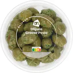 Albert Heijn AH Olijven groene pesto aanbieding