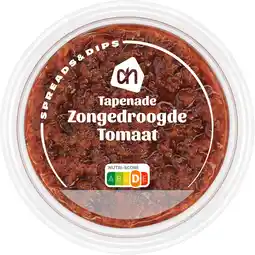 Albert Heijn AH Tapenade zongedroogde tomaat aanbieding
