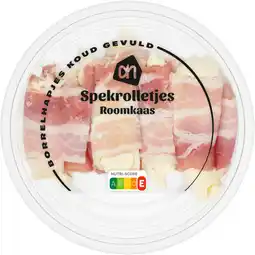 Albert Heijn AH Spekrolletjes met roomkaas aanbieding