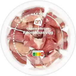 Albert Heijn AH Coppa rolletjes met roomkaas en vijg aanbieding