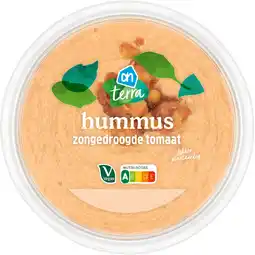 Albert Heijn AH Terra Plantaardige hummus zongedroogde tomaat aanbieding