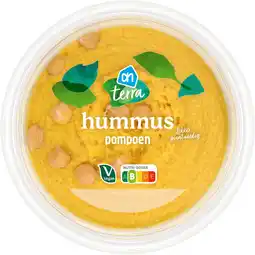 Albert Heijn AH Terra Plantaardige hummus pompoen aanbieding