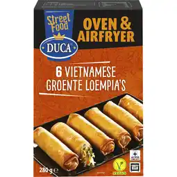 Albert Heijn Duca 6 Vietnamese groente loempia's aanbieding