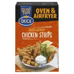 Albert Heijn Duca Hot & spicy chicken strips aanbieding