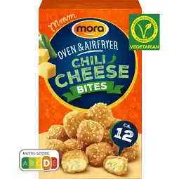 Albert Heijn Mora Oven & airfryer chili cheese bites aanbieding