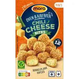 Albert Heijn Mora Oven & airfryer chili cheese bites aanbieding
