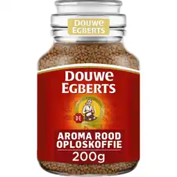 Albert Heijn Douwe Egberts Aroma rood oploskoffie aanbieding