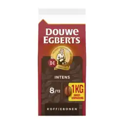 Albert Heijn Douwe Egberts Intens koffiebonen voordeelpak aanbieding