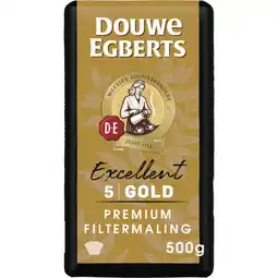 Albert Heijn Douwe Egberts Excellent gold filterkoffie aanbieding