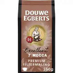 Albert Heijn Douwe Egberts Excellent mocca filterkoffie aanbieding