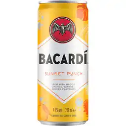 Albert Heijn Bacardi Sunset punch aanbieding