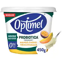 Albert Heijn Optimel Probiotica yoghurt mango passievrucht aanbieding