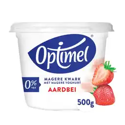 Albert Heijn Optimel Magere kwark aardbei aanbieding