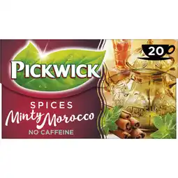 Albert Heijn Pickwick Spices minty morocco kruidenthee aanbieding