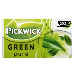 Albert Heijn Pickwick Pure groene thee aanbieding