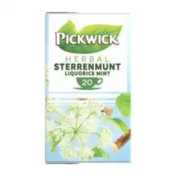 Albert Heijn Pickwick Sterrenmunt kruidenthee aanbieding