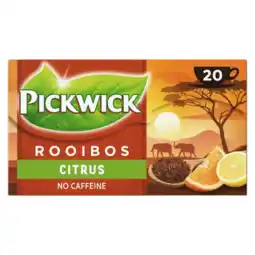 Albert Heijn Pickwick Citrus rooibos thee aanbieding