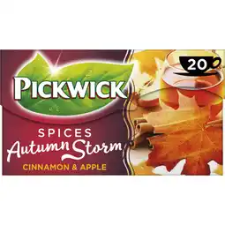Albert Heijn Pickwick Spices autumn storm zwarte thee aanbieding