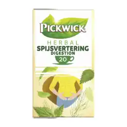 Albert Heijn Pickwick Spijsvertering kruidenthee aanbieding