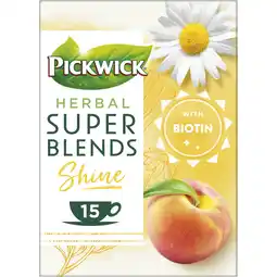 Albert Heijn Pickwick Super blends shine kruidenthee aanbieding